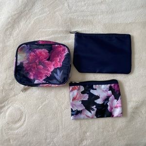 Modella 3 Piece Makeup Bag Set